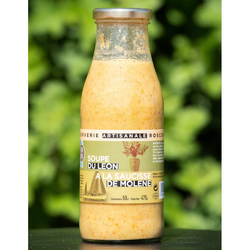 Soupe du Léon à la saucisse de Moléne