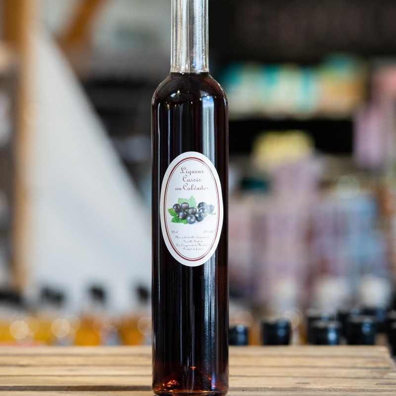 Liqueurs de cassis au Calvados 20% vol 50 cl