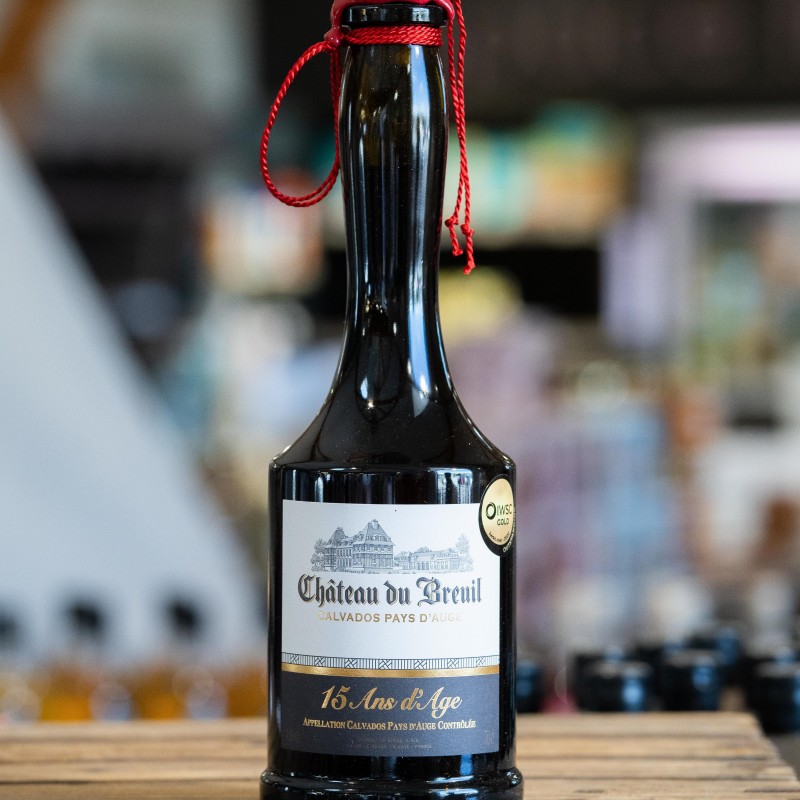 Calvados Château du breuil 15ans d'âge AOC Pays d'Auge 41% 70cl